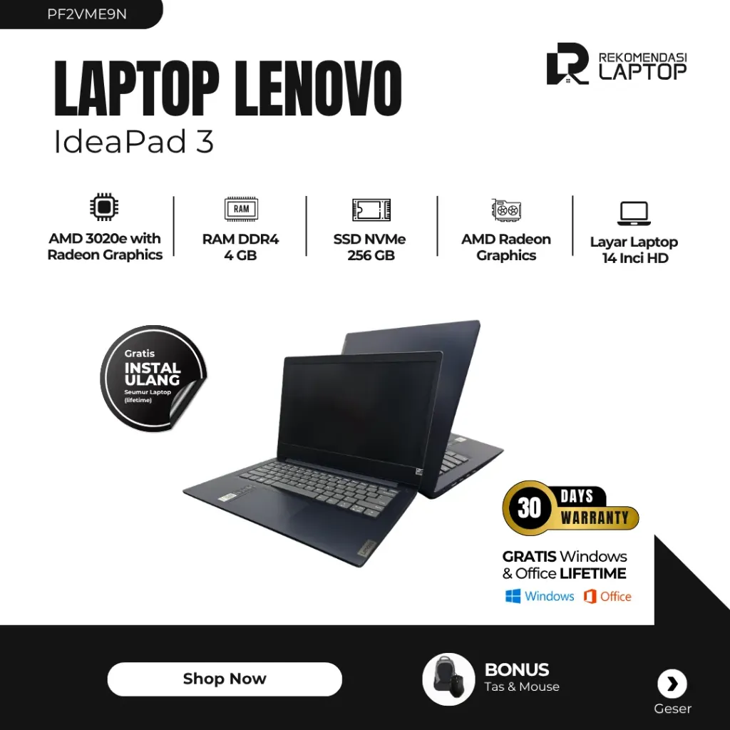 [PF2VME9N] Lenovo Ideapad 3 14ADA05