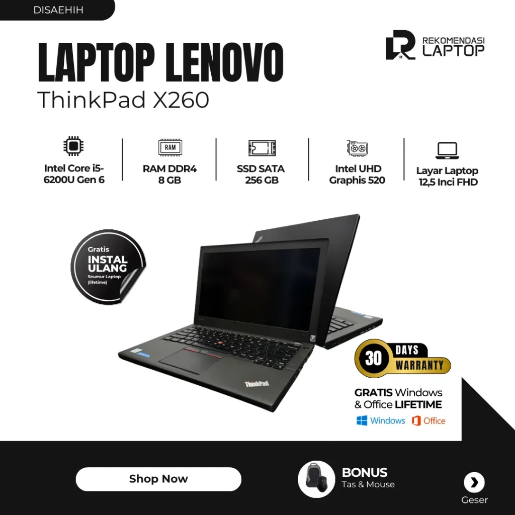 [DISAEHIH] Lenovo ThinkPad X260