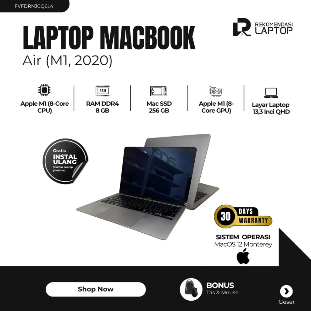 [FVFDRNJCQ6L4] MacBook Air (M1, 2020)