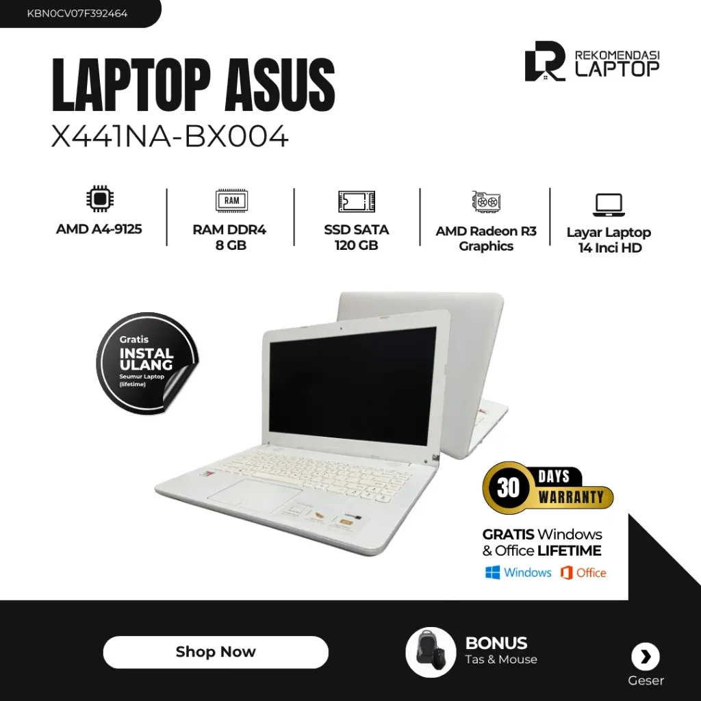 [KBN0CV07F392464] Asus X441NA-BX004