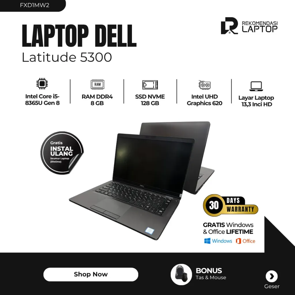 [FXD1MW2] Dell Latitude 5300