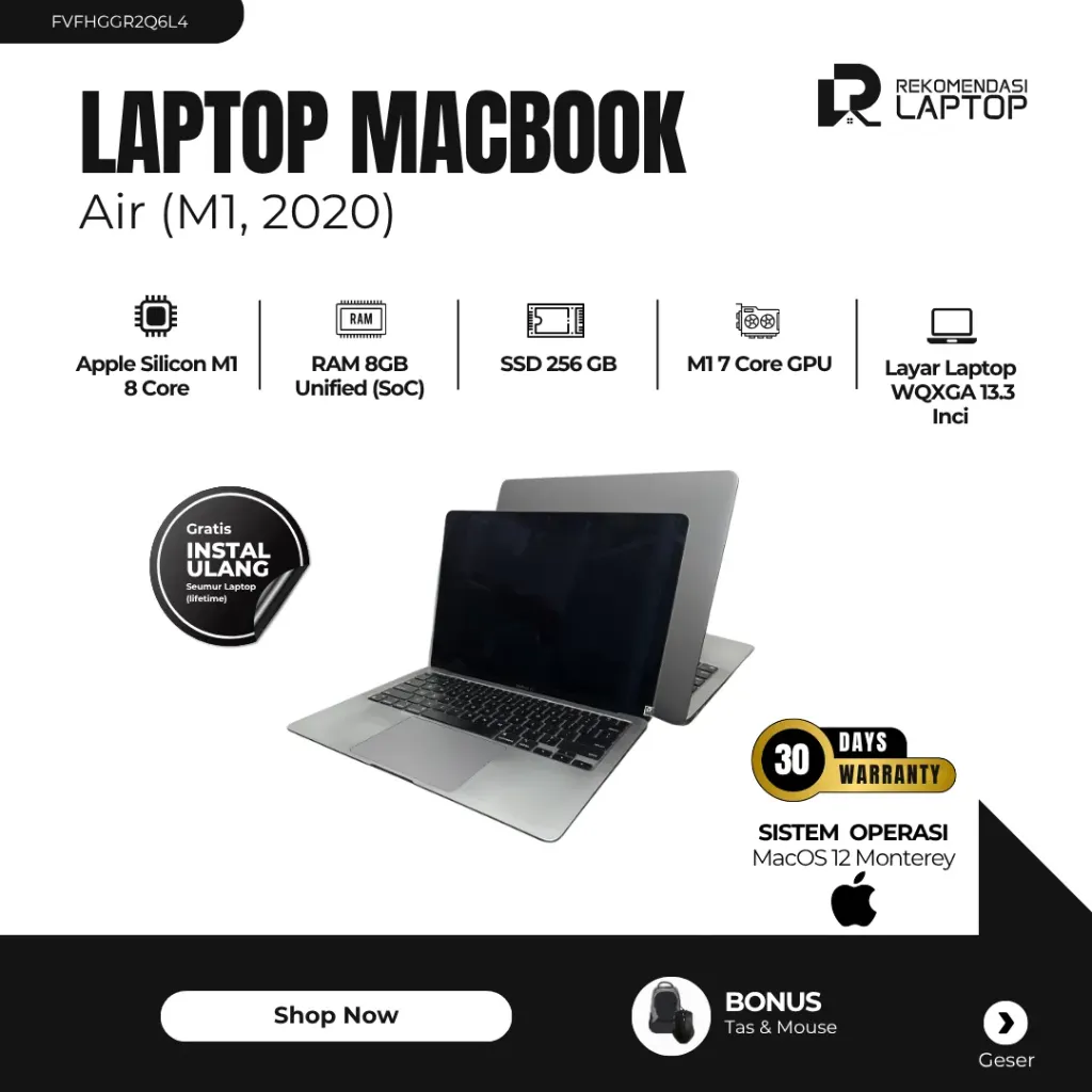 [FVFHGGR2Q6L4] MacBook Air (M1, 2020)