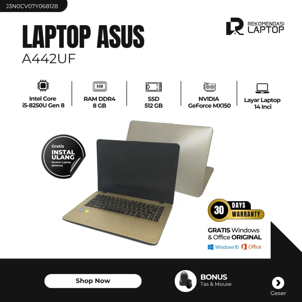 [J3N0CV07Y068128] Asus A442UF-FA021T